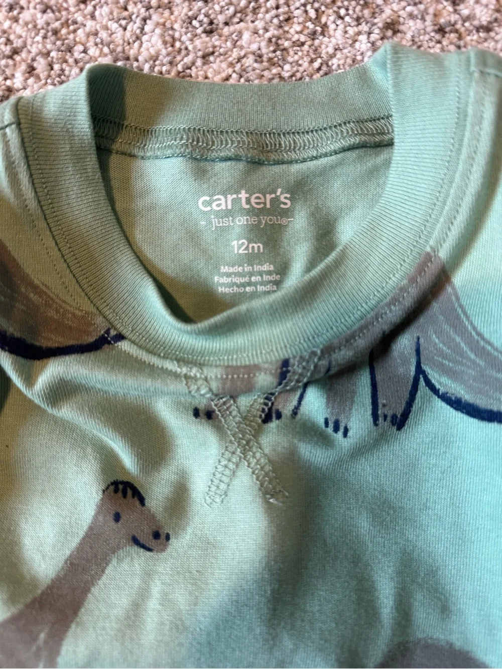 Carter’s 12 months Shorty Onesie